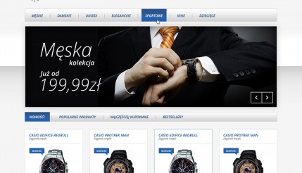 Sklep internetowy E-zegarki